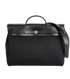 Herbag 35 In Hunter/Canvas Noir, front view